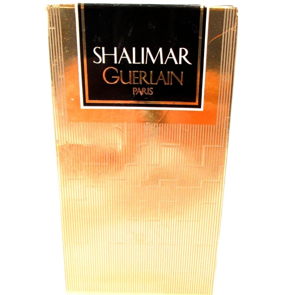 Shalimar Guerlain Paris Eau De Toilette Spray 1.7 oz 50ml With Box 80% Full